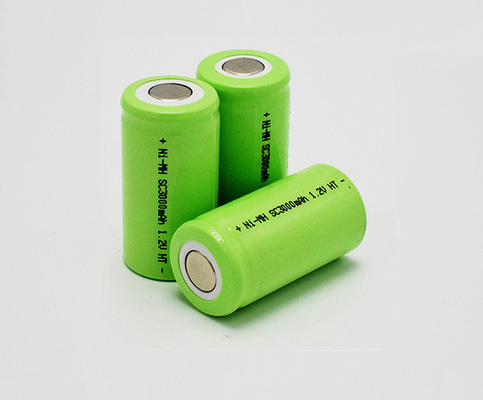 Ni MH Çıkış Hafif Pil Paketi SC3000mAh 1.2V HT Hücreleri 4 Yıl Ömür