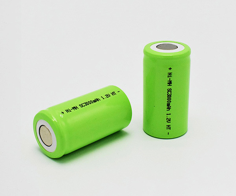 Ni MH Çıkış Hafif Pil Paketi SC3000mAh 1.2V HT Hücreleri 4 Yıl Ömür