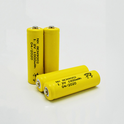 NiCd 1.2 Volt Şarj Edilebilir Pil AA 1000mAh OEM Özel Kılıf