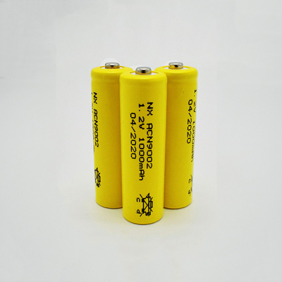 NiCd 1.2 Volt Şarj Edilebilir Pil AA 1000mAh OEM Özel Kılıf