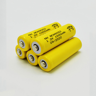 NiCd 1.2 Volt Şarj Edilebilir Pil AA 1000mAh OEM Özel Kılıf