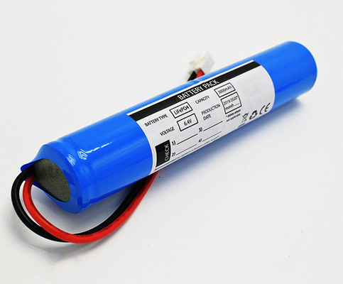 Lifepo4 Lityum Acil Çıkış Işık Pilleri 18650 6.4V 3000mAh