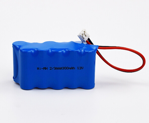 Yüksek Sıcaklık Çıkış Işığı Pil Paketi Ni MH 2 3AAA 300mAh 12V
