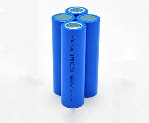 Şarj Edilebilir Yangın Çıkış Işık Pilleri IFR 18650 3.2V 3C 1600mAh Lityum Pil