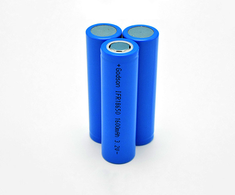Şarj Edilebilir Yangın Çıkış Işık Pilleri IFR 18650 3.2V 3C 1600mAh Lityum Pil
