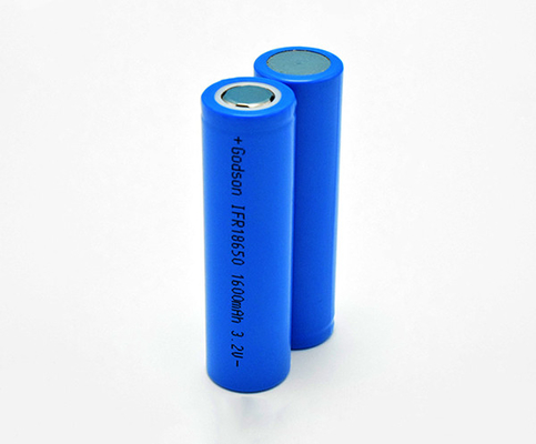 Şarj Edilebilir Yangın Çıkış Işık Pilleri IFR 18650 3.2V 3C 1600mAh Lityum Pil