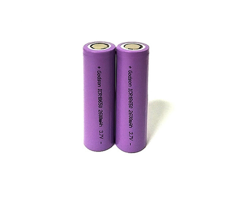 2600mAh 3.7V Acil Işık Lityum Pil ICR18650 2000 Kez Döngü