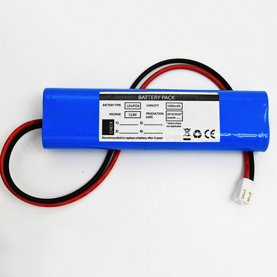 Lifepo4 Lityum Yangın Çıkış Işık Pilleri 18650 12.8V 1600mAh