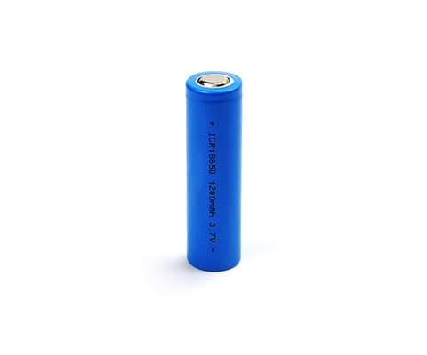 Lityum İyon 1200mAh 3,7 V Pil ICR18650 Şarj Edilebilir Hücre