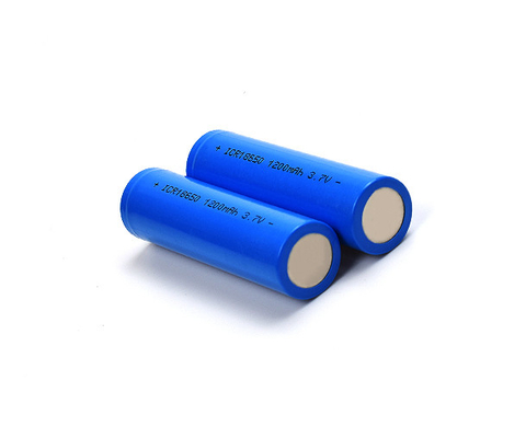 Lityum İyon 1200mAh 3,7 V Pil ICR18650 Şarj Edilebilir Hücre