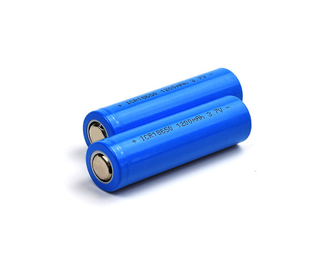 Lityum İyon 1200mAh 3,7 V Pil ICR18650 Şarj Edilebilir Hücre