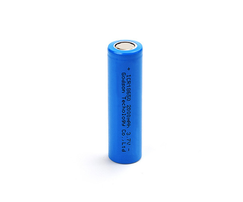 Şarj Edilebilir ICR18650 3.7 V 2000mAh Lityum Pil Kokusuz