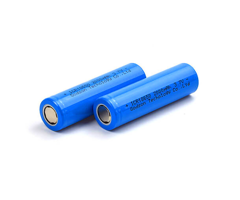 Şarj Edilebilir ICR18650 3.7 V 2000mAh Lityum Pil Kokusuz
