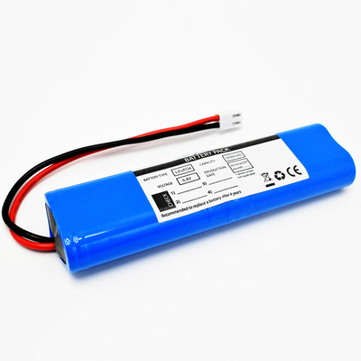 Acil Aydınlatma Pili LiFePO4 3000mah Pil 6.4V Mavi PVC