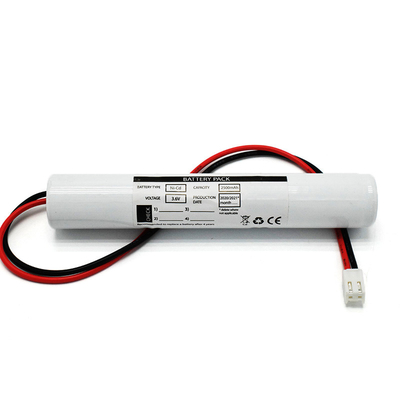 3.6 V C2500mAh NiCd Acil Çıkış Işıklı Piller 71g Çubuk Paket Pil
